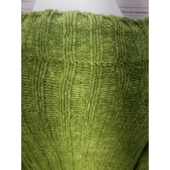 Passi Classics Medium Lime Green Acrylic Sweater - Picture 9 of 11